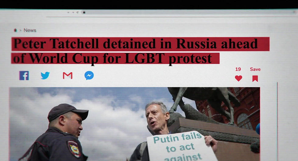 Hating Peter Tatchell - Clip - Russia